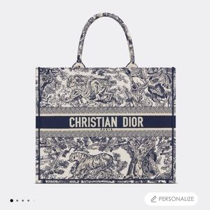 Christian Dior Book Tote